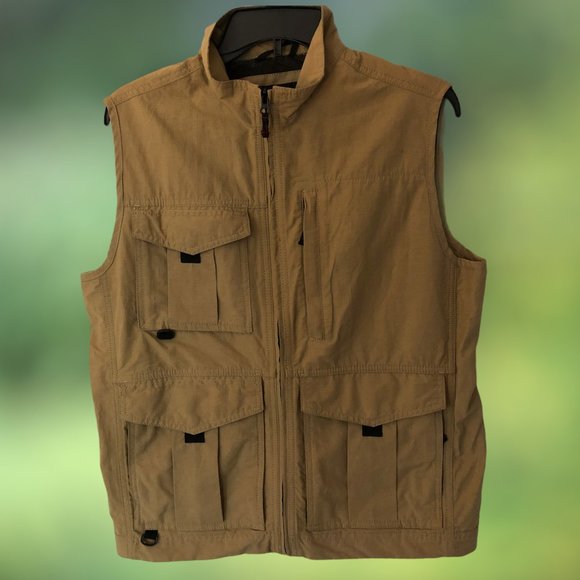 RedHead Jackets & Coats Redhead Khaki Ripstop Utility Vestsz S